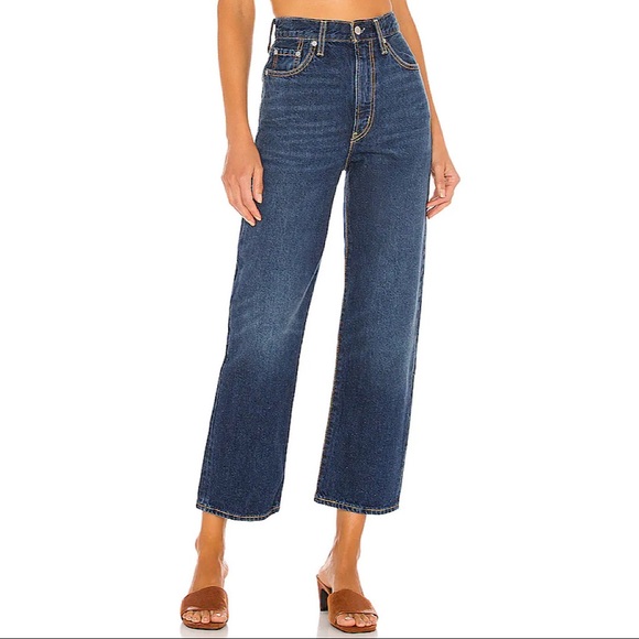 🔥🔥🔥 Levi's Premium RIBCAGE STRAIGHT JEANS - Picture 4 of 11